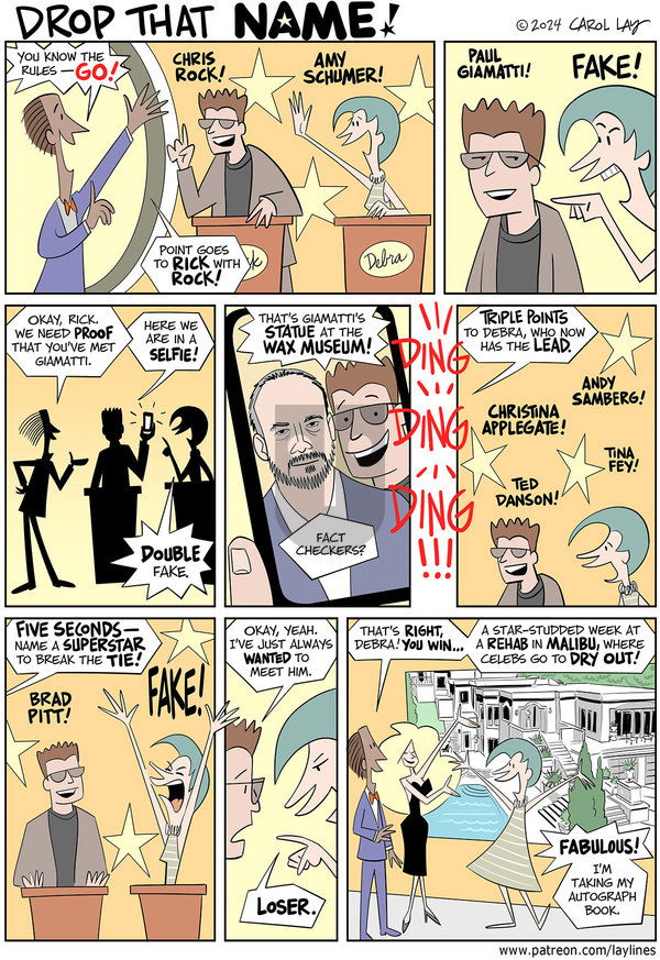 Lay Lines on Monday April 1, 2024 Comic Strip