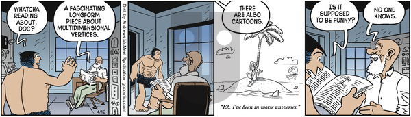Alley Oop - Monday April 12, 2021 Comic Strip