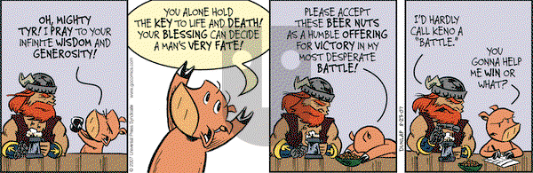 Ink Pen on Thursday August 23, 2007 Comic Strip