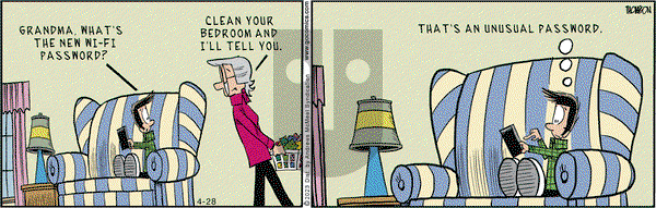 Grand Avenue on Friday April 28, 2023 Comic Strip