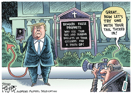 Rob Rogers on Friday June 5, 2020 Comic Strip