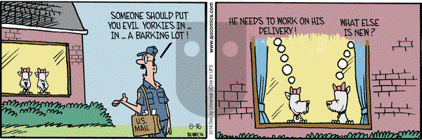 Grand Avenue on Tuesday August 16, 2016 Comic Strip