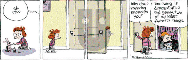 Cul de Sac on Saturday May 31, 2014 Comic Strip