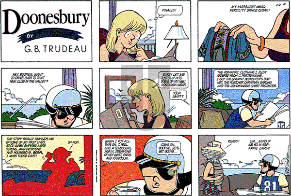 Doonesbury on Sunday April 17, 1994 Comic Strip