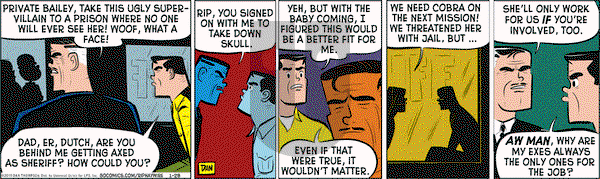 Rip Haywire on Wednesday January 28, 2015 Comic Strip