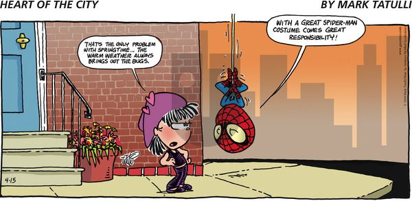 Heart of the City on Sunday April 15, 2018 Comic Strip