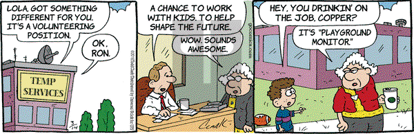 Lola on Monday March 14, 2016 Comic Strip