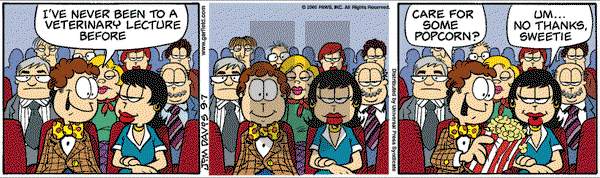 Garfield on Thursday September 7, 2006 Comic Strip