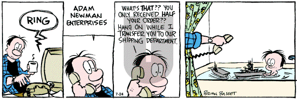 Adam@Home on Thursday July 24, 2003 Comic Strip