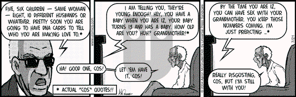 The Boondocks on Wednesday February 22, 2012 Comic Strip