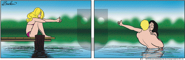 9 Chickweed Lane on Saturday June 1, 2013 Comic Strip