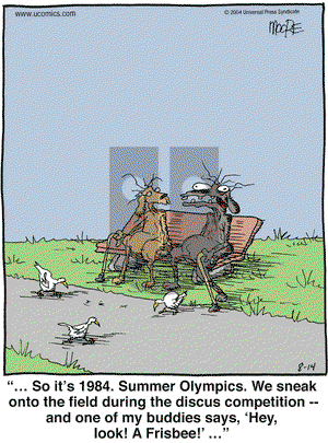 In the Bleachers on Saturday August 14, 2004 Comic Strip