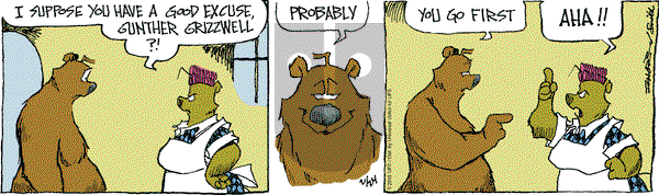 The Grizzwells on Tuesday February 24, 2015 Comic Strip