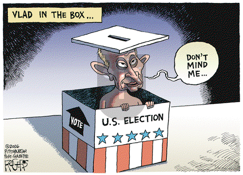 Rob Rogers on Tuesday October 25, 2016 Comic Strip