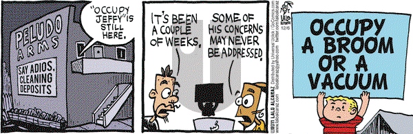 La Cucaracha on Tuesday December 6, 2011 Comic Strip