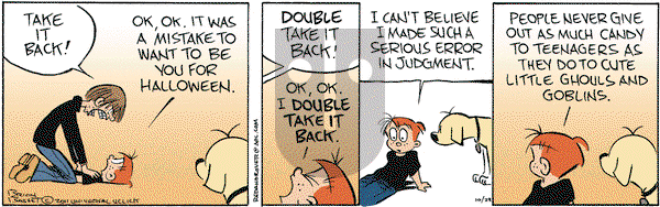Red and Rover on Saturday October 29, 2011 Comic Strip