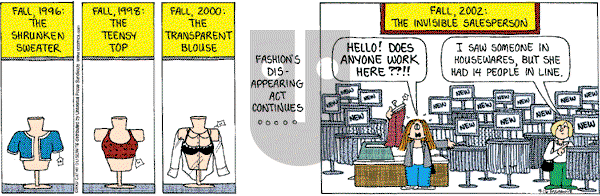 Cathy Classics - Monday September 16, 2002 Comic Strip