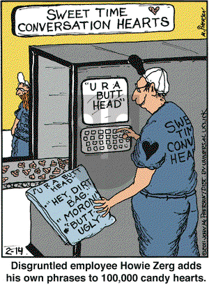 Close to Home on Monday February 14, 2011 Comic Strip