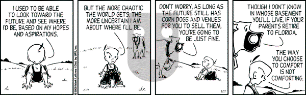 Cow and Boy Classics on Wednesday August 27, 2008 Comic Strip