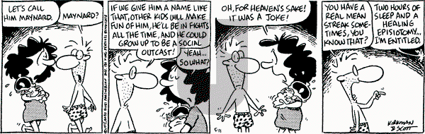 Baby Blues - Thursday May 11, 1995 Comic Strip