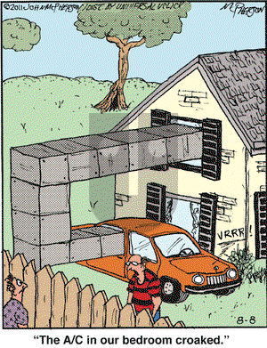 Close to Home - Monday August 8, 2011 Comic Strip