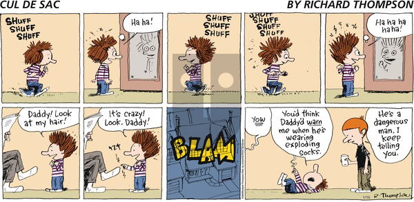 Cul de Sac on Sunday January 15, 2017 Comic Strip