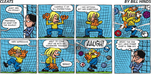 Cleats on Sunday May 11, 2008 Comic Strip
