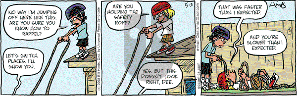 Cleats on Saturday May 3, 2008 Comic Strip