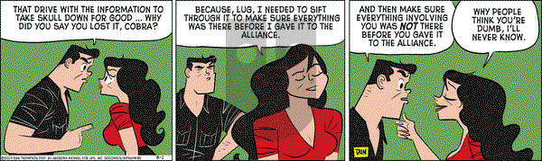 Rip Haywire on Tuesday August 1, 2017 Comic Strip