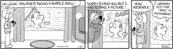 Drabble on Monday January 31, 2000 Comic Strip