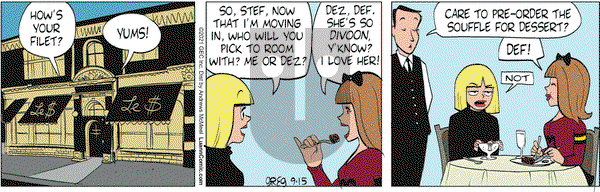Luann - Wednesday September 15, 2021 Comic Strip