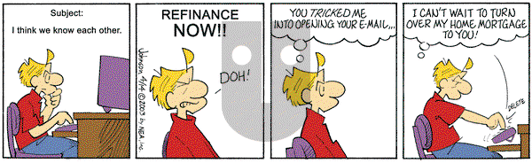Arlo and Janis on Monday April 14, 2003 Comic Strip