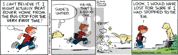 Red and Rover on Monday April 23, 2018 Comic Strip