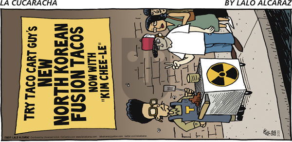 La Cucaracha on Sunday February 20, 2011 Comic Strip