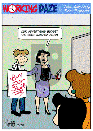 Working Daze - Wednesday February 28, 2024 Comic Strip