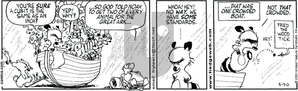 Over the Hedge on Wednesday May 30, 2001 Comic Strip