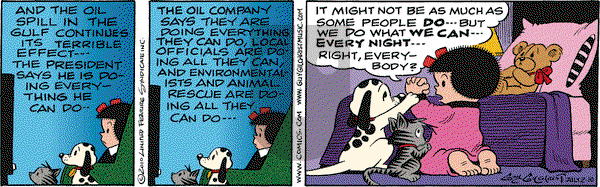 Nancy on Friday July 2, 2010 Comic Strip
