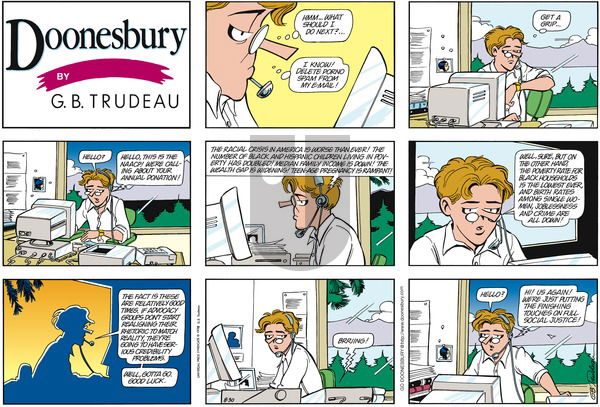 Doonesbury on Sunday August 30, 1998 Comic Strip