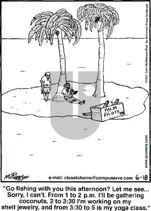 Close to Home - Monday June 18, 2001 Comic Strip
