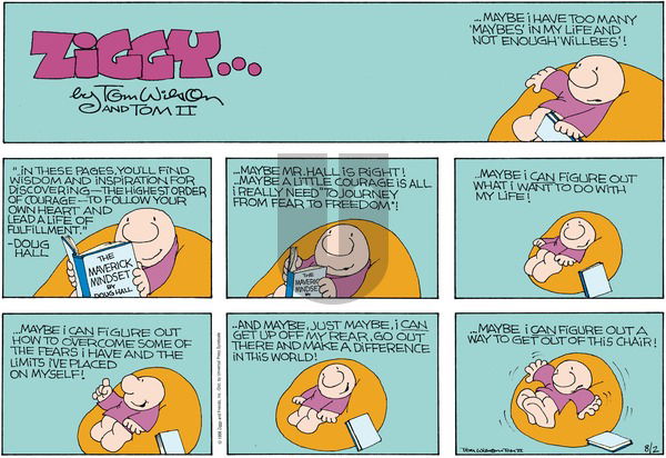 Ziggy on Sunday August 2, 1998 Comic Strip
