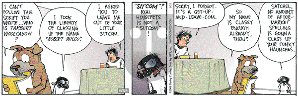 Get Fuzzy on Saturday August 22, 2009 Comic Strip