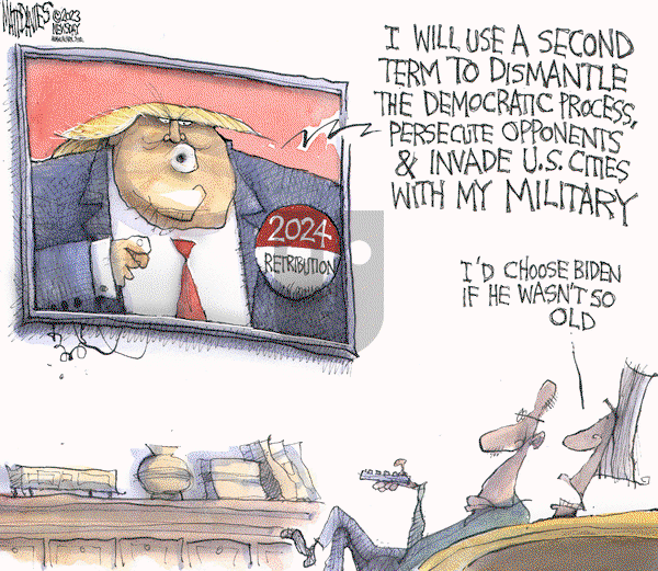 Matt Davies - Thursday November 30, 2023 Comic Strip
