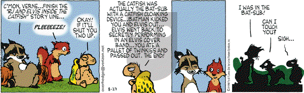 Over the Hedge on Friday August 27, 2010 Comic Strip