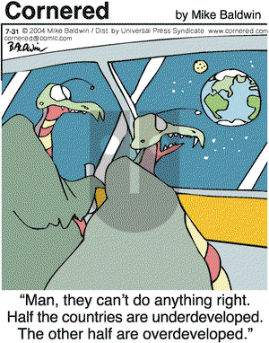 Cornered on Saturday July 31, 2004 Comic Strip
