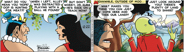 Alley Oop on Thursday December 22, 2016 Comic Strip