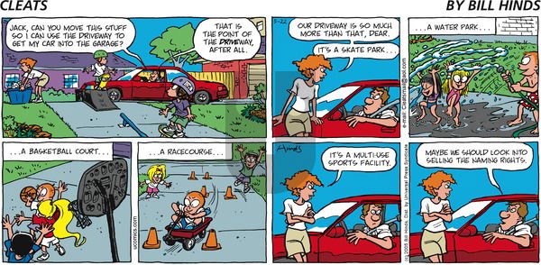 Cleats on Sunday May 22, 2005 Comic Strip