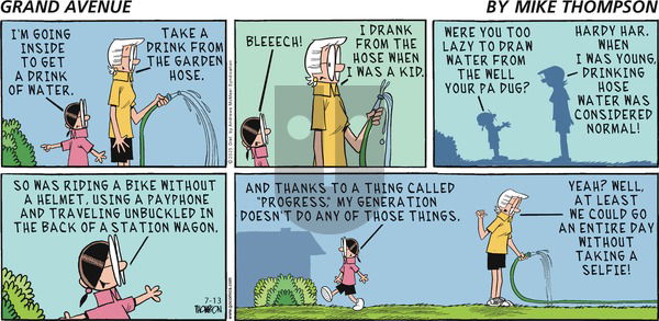 Grand Avenue on 2025-07-13 Comic Strip