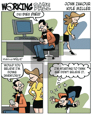 Working Daze on Thursday February 23, 2006 Comic Strip