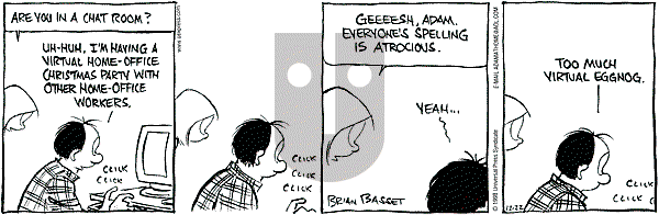 Adam@Home on Tuesday December 22, 1998 Comic Strip