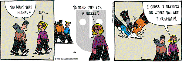 Overboard on Saturday November 22, 2008 Comic Strip